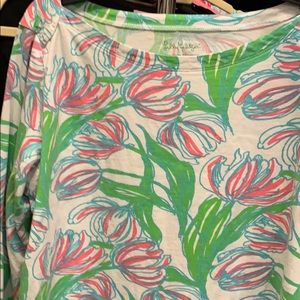 Lilly Pulitzer boatneck top